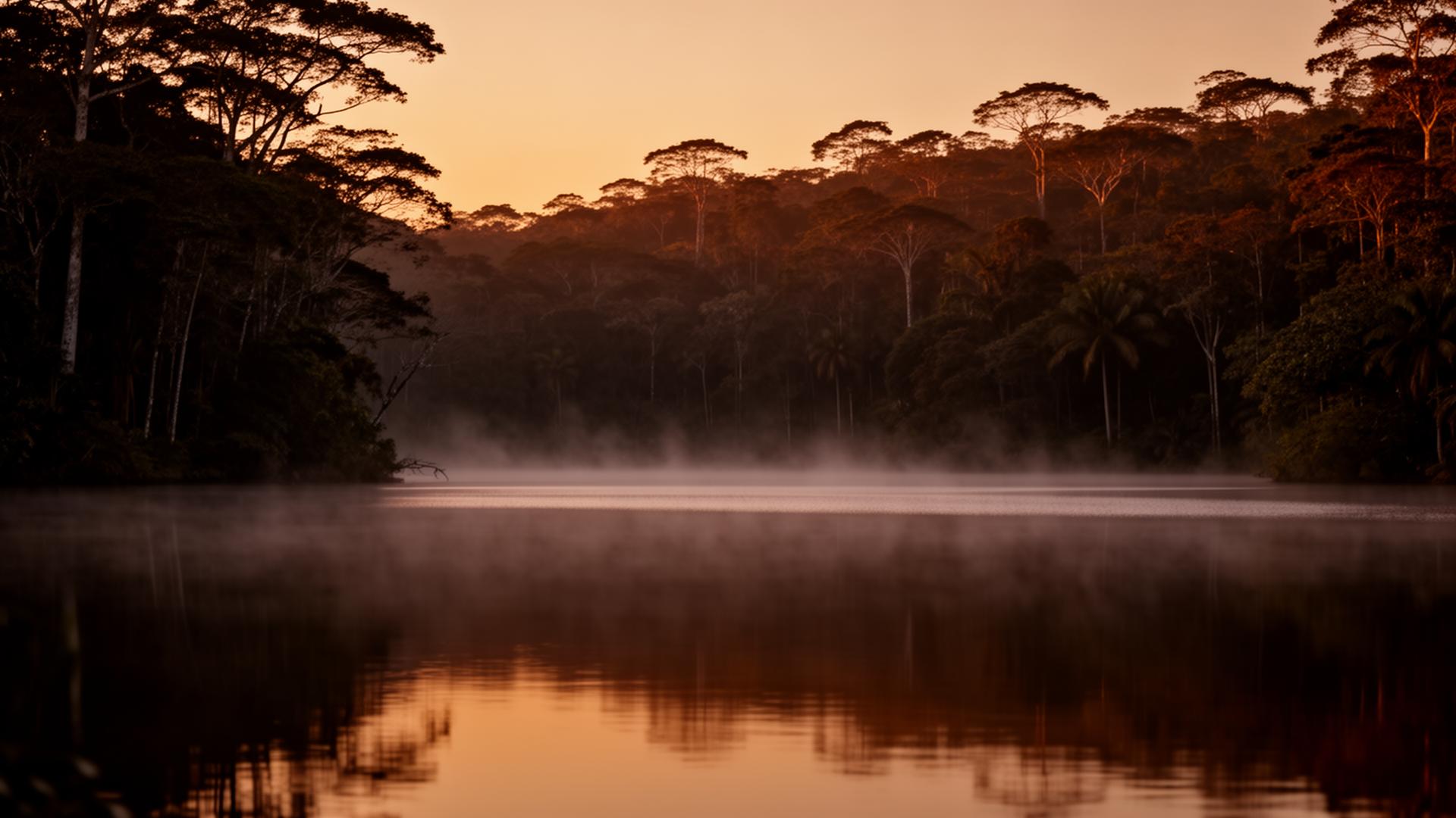 Lago, tempo e paisagem